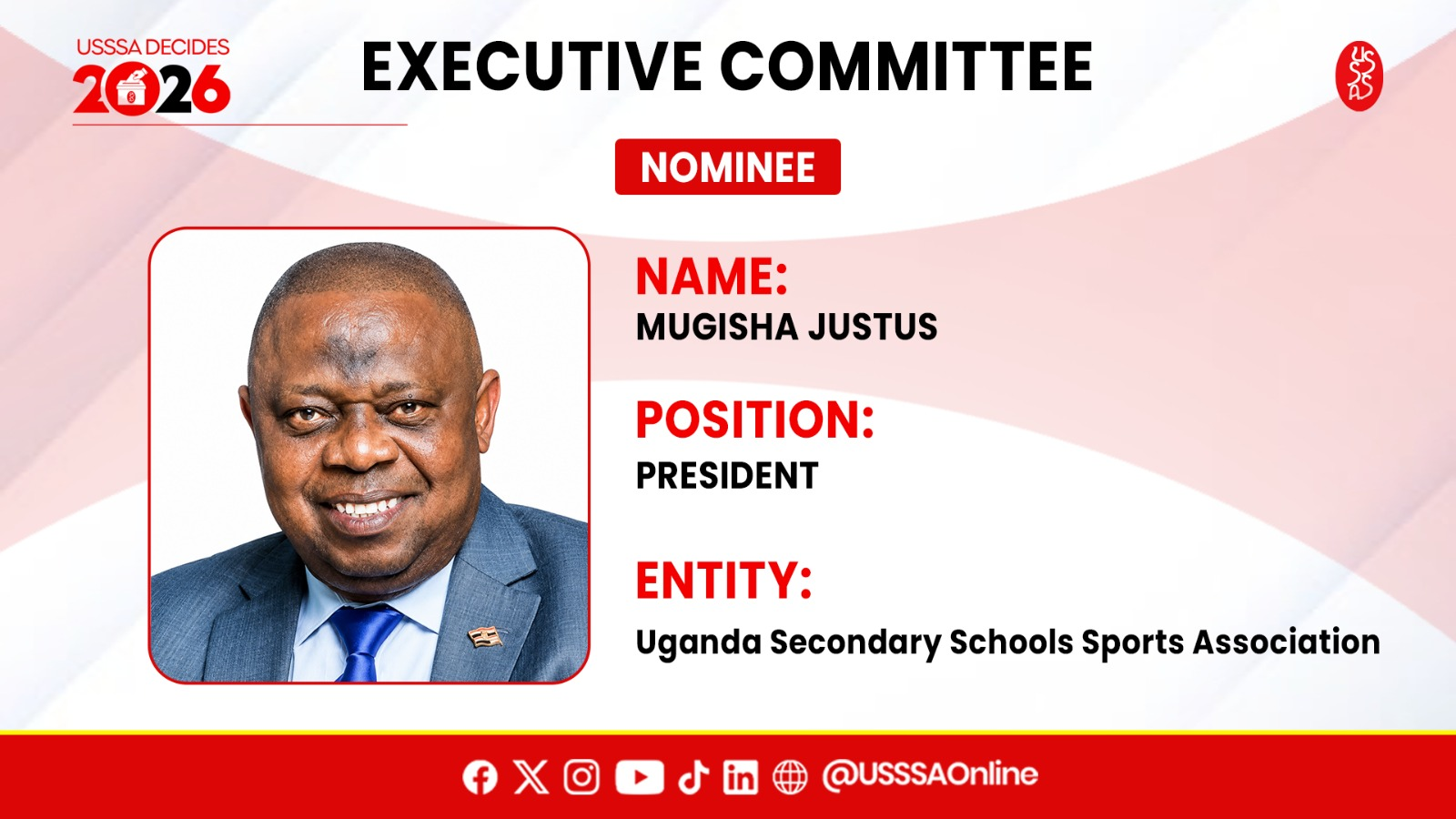Candidates For USSSA National Executive Committee Confirmed.